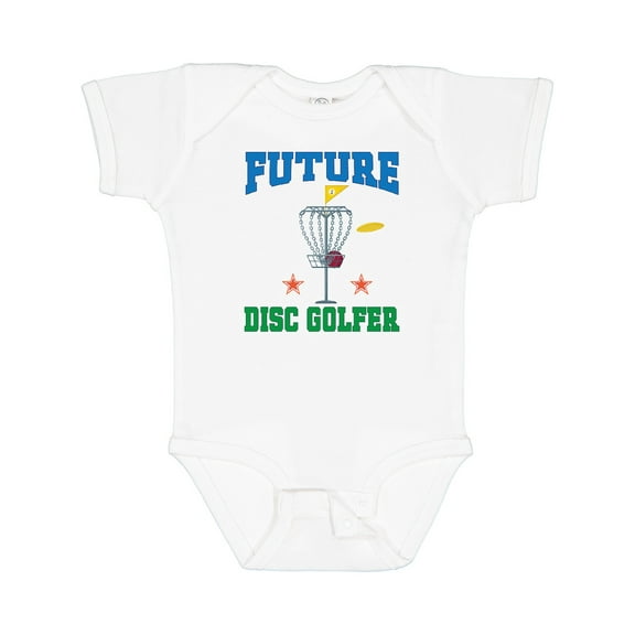 Inktastic Future Disc Golfer Boys or Girls Baby Bodysuit