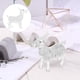 thumbnail image 3 of EeaseMX 1 rompecabezas de cristal 3D creativo y moderno con cabra (blanco), 3 of 8