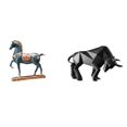 thumbnail image 1 of Figura de caballo,Figura de caballo Escultura animal coleccionable,Estatua del toro,Estatua de toro,estatuilla,escultura,decoración de escritorio,Arte coleccionable decorativo para la, 1 of 8