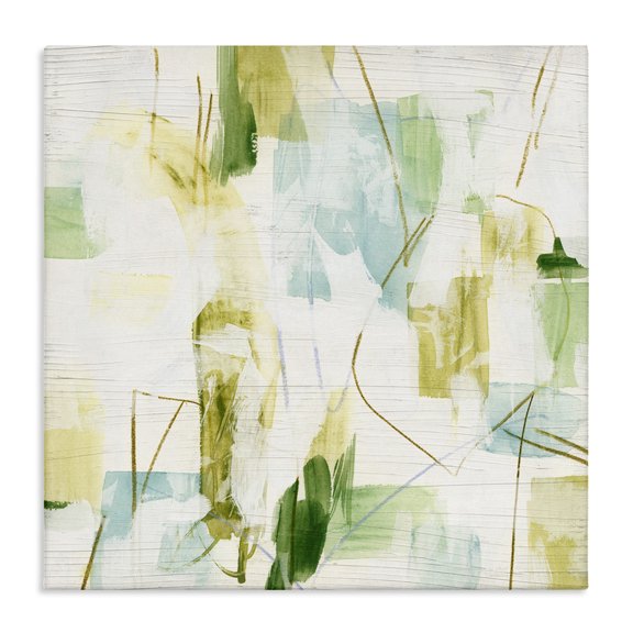 Stupell Industries Contemporary Expressive Muted Abstraction Canvas Art, 17 x 17, by June Erica Vess