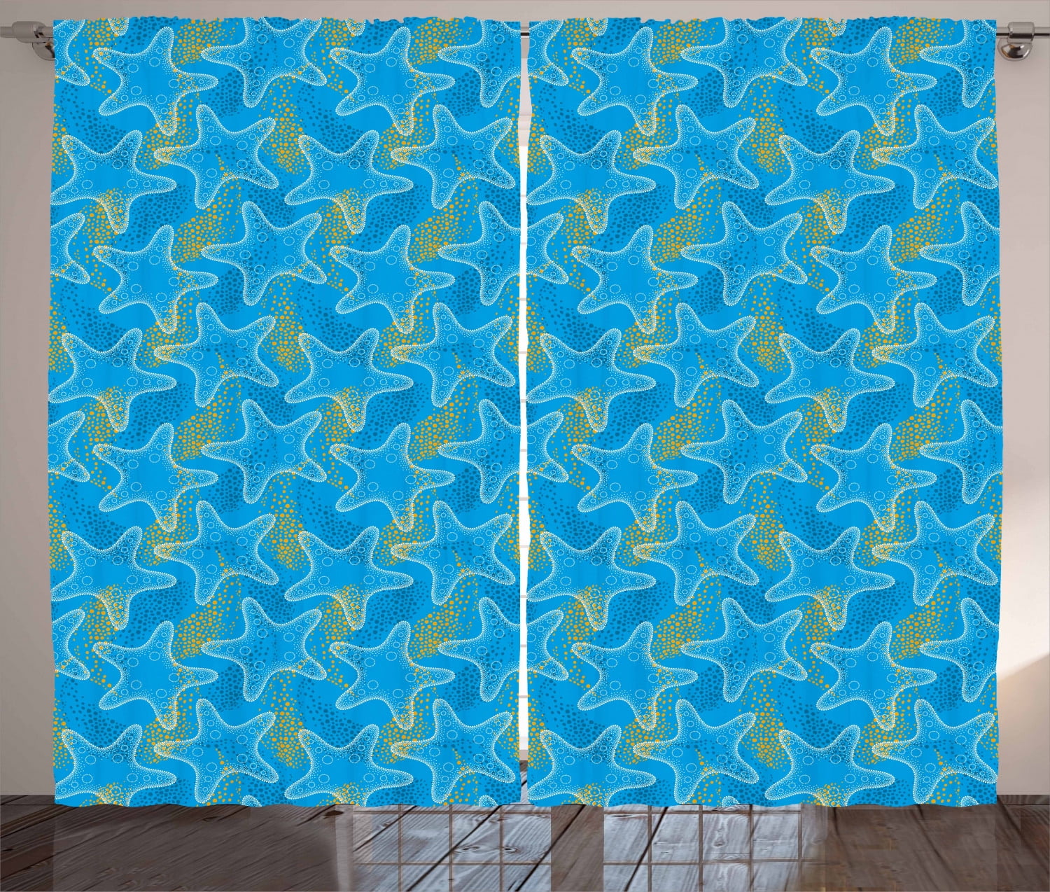 Ocean Ship Marine Traffi 3D Blockout Photo Printing Curtains Draps Fabric Window