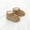 Khaki, variant on BRGZLK Baby Girls Ankle Boots Classic Cute Round Toe Comfort Warm Short Boot Kids Outdoor Shoes Newborn First Walkers Cozy Shoes Beige 2.5-3 Years
