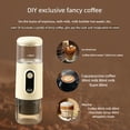 thumbnail image 3 of Cafetera Inalámbrica Portátil Pequeña con Molinillo de Café y Cafetera Eléctrica Inalámbrica. Cafetera Portátil Pequeña., 3 of 5