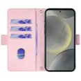 thumbnail image 3 of For Samsung Galaxy S25 Leather Wallet Case RFID Blocking Stand Cover with Hand Strap - Green, 3 of 5
