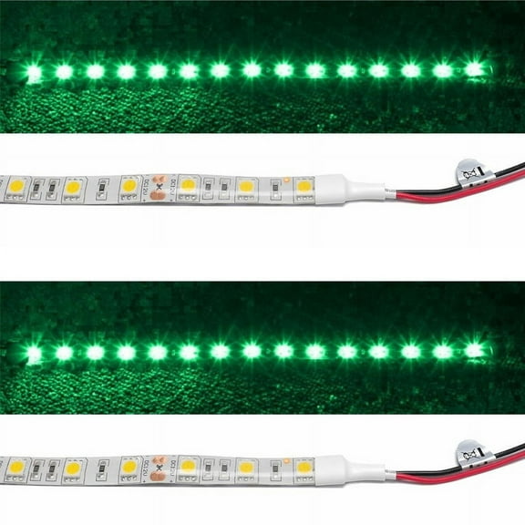 Lindmeyers Green LED Light Strip Automotive Specialty Parts, 4 Count