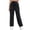 Black, variant on Sngxgn Wide Leg Pants for Women Pants with Pockets High Waist Work Business Casual Sweatpants(Black,M)