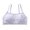 Gray, variant on Big Girls Puberty Girls Cotton Print Seamless Training Bra Teen Soft Cotton Underwear