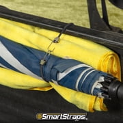 SmartStraps Adjustable Bungee Cord, Assorted Colors, 10 Pack – Includes Two 12”, Two 24”, One 36”, One 48”, and Four Mini Bungee Cords – Ideal for Securing Luggage, Gas Cans, and Coolers to Vehicles