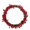 thumbnail image 3 of 30/35 / 40cm s Guirnalda De Navidad Guirnalda Roja Colgando Decoración En Casa De Navidad Guirnaldas Colgantes 30 centimetros Baoblaze Red Holiday Berry Wreath, 3 of 8