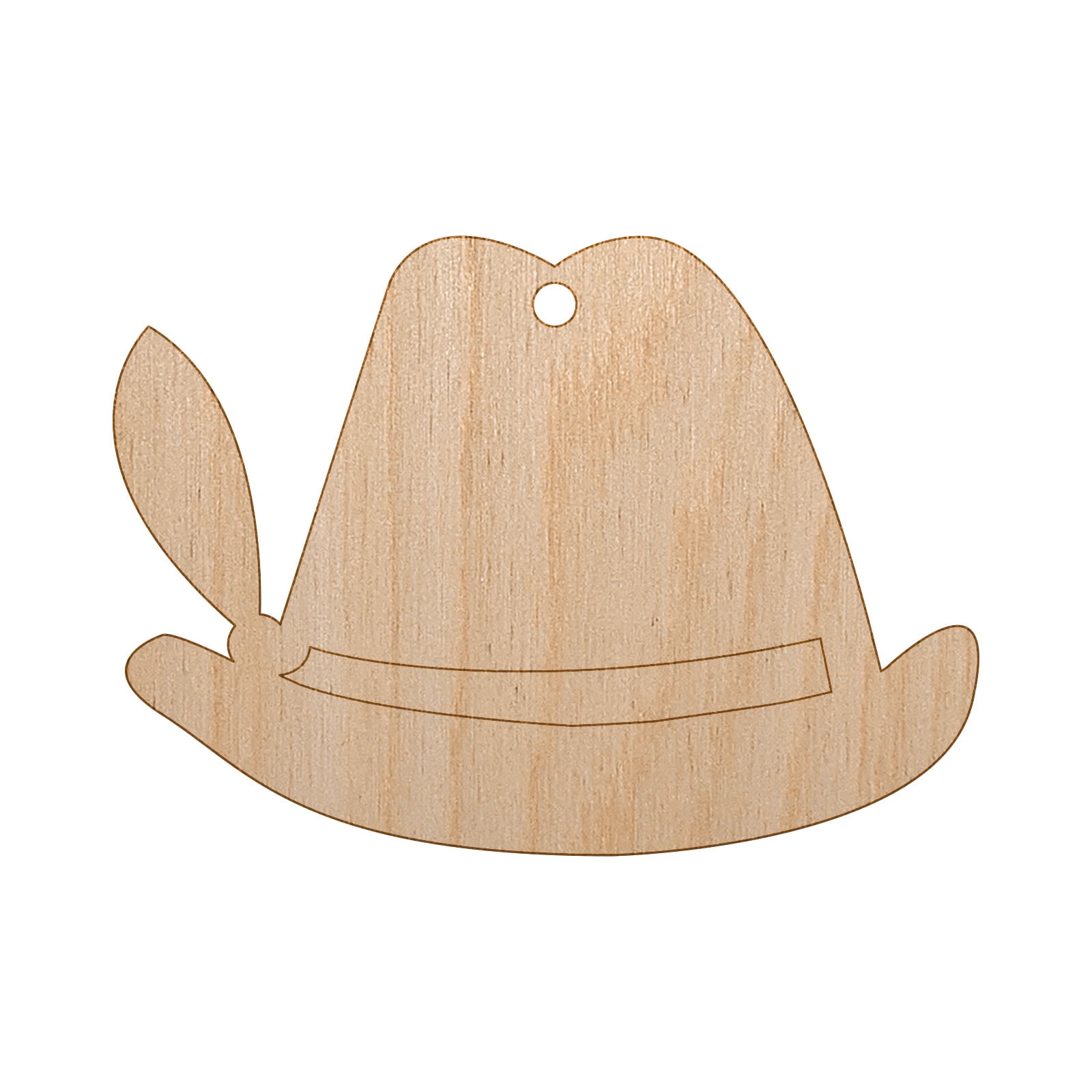 Bavarian Hat German Oktoberfest Wood Holiday Christmas Tree Ornament  Unfinished DIY Pre-Drilled Craft - Walmart.com