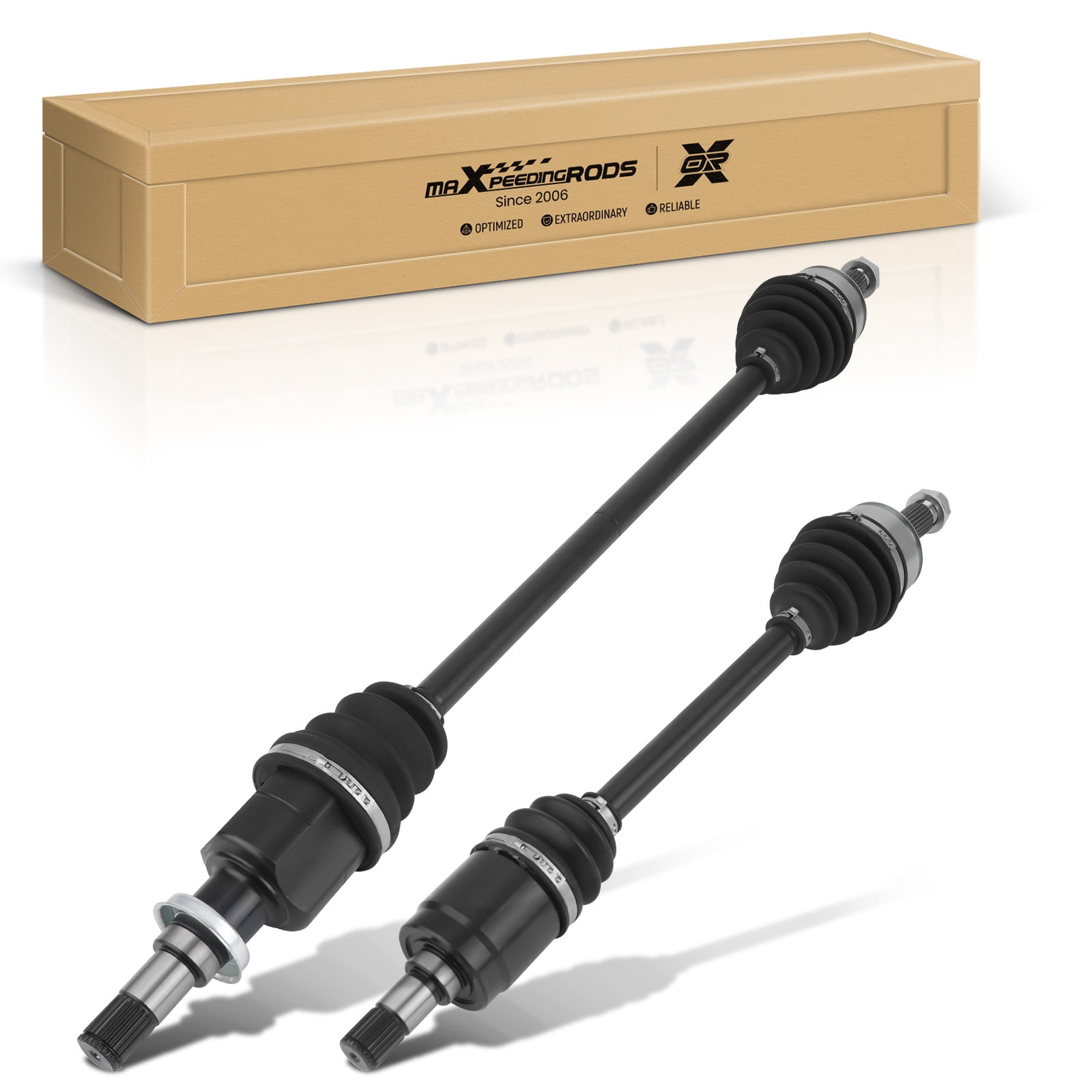 maXpeedingrods Pair (2) Front CV Axle Shaft Assembly for Honda Civic 2016-2021, FWD Automatic Trans L4 2.0L, CV Joint Axle Shaft Front Passenger Driver Side