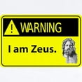 thumbnail image 2 of CafePress - Warning: I Am Zeus Infant Bodysuit - Baby Light Bodysuit, Size Newborn - 24 Months, 2 of 4
