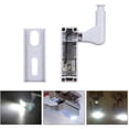 thumbnail image 4 of Paquete de 10 luces LED con sensor de bisagra para armario de cocina, armario, armario, blanco (blanco, 10 unidades), 4 of 5