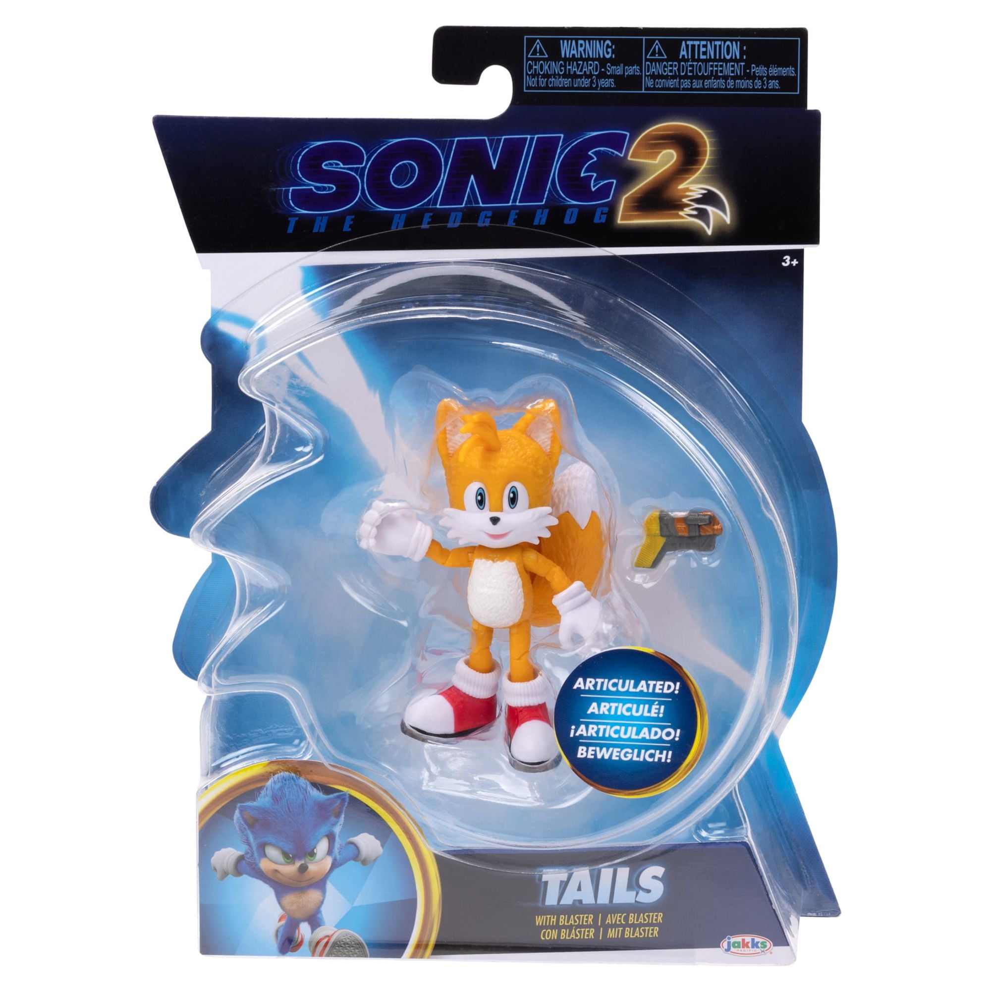 Sonic The Hedgehog - Modern Sonic with Star Spring - 4 Inch Action Figure 