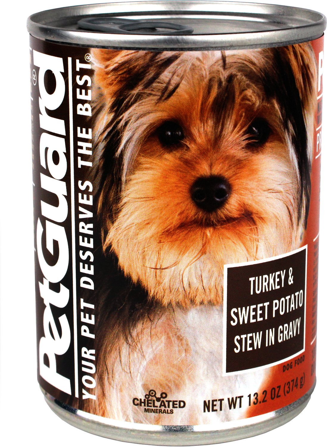 Petguard Dog Foods Turkey And Sweet Potato Stew In Gravy Case Of 12