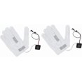 thumbnail image 3 of Heating Gloves Heating Pad Heating Pad Five Finger Gloves Heating Pad Three Speed Thermostat White, 3 of 4