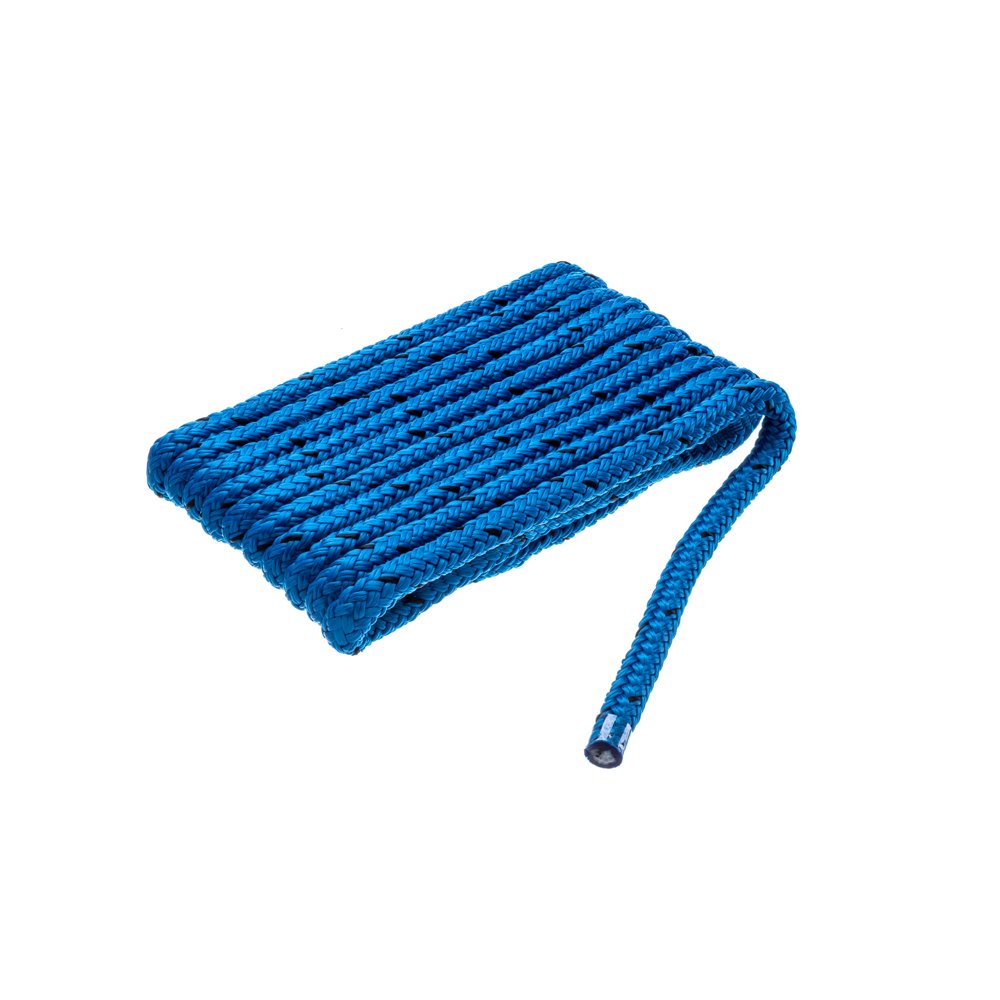 Attwood 117027 DoubleBraided MFP Dock Line, Blue