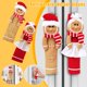 thumbnail image 2 of WAITLOVER Protector de manija de puerta para refrigerador, guantes para refrigerador, muñeco de nieve, alce y Papá Noel, 2 of 6