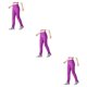 thumbnail image 2 of Minnieouse Pantalones de senderismo para mujer, pantalones finos de secado rápido para acampar, impermeables, a prueba de arañazos, parte Type1 NO1, 2 of 6