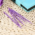 thumbnail image 2 of Disposable Eyelash Brush Eyelash Brushes Purpel Brush Micro Eyelash Brush (Purpel), 2 of 3