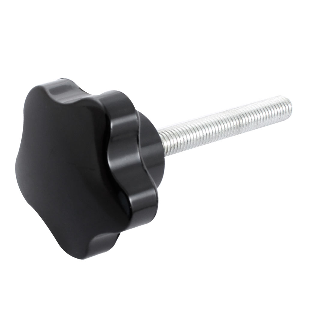 Uxcell 8mm Male Thread Plastic Star Head Screw on Clamping Star Knob