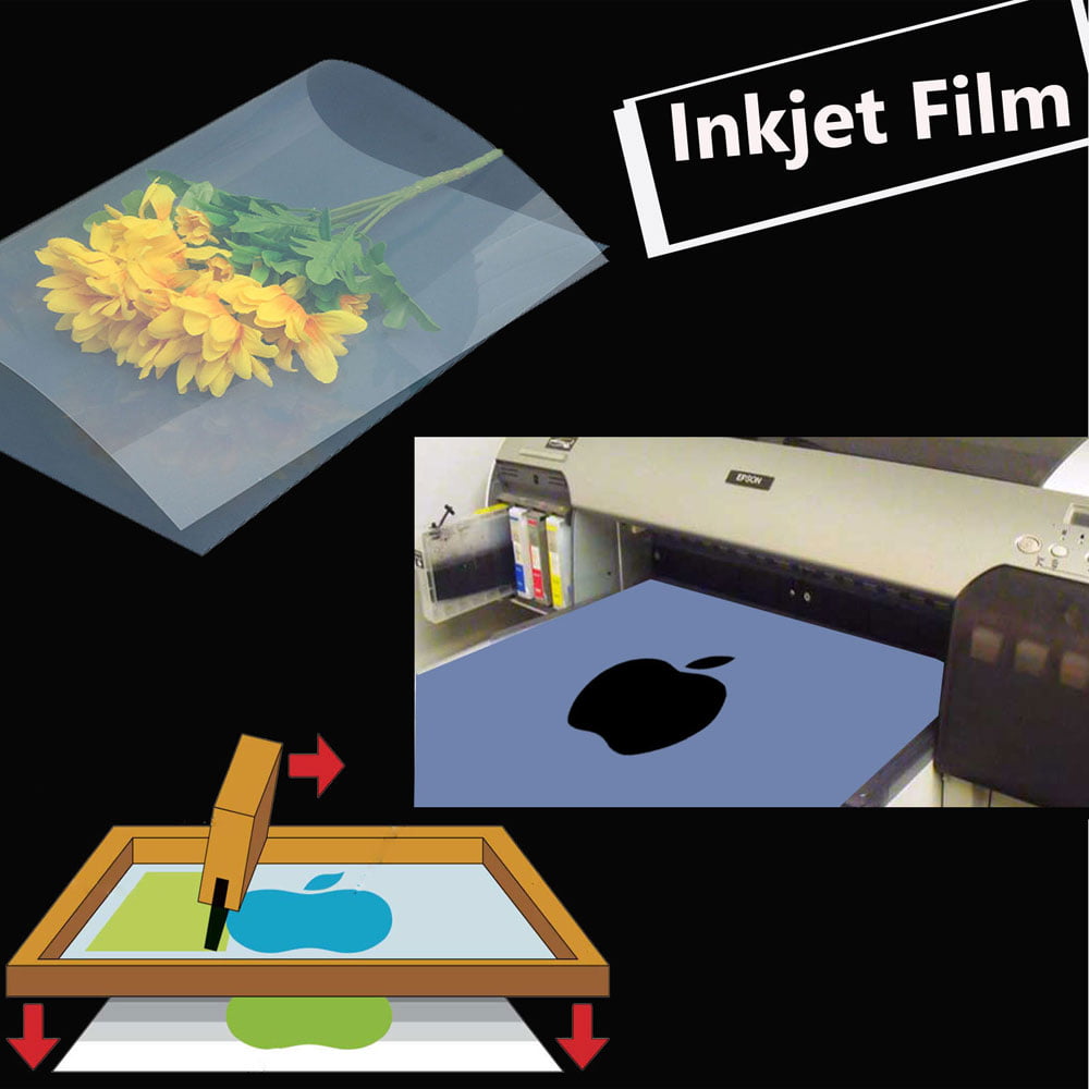 Waterproof Inkjet Transparency Film 13" x 18" 100 Sheets 