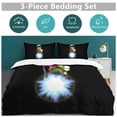 thumbnail image 5 of Mansion 3 Pcs Bed Sheets Set Breathable Duvet Cover with 2 Pillow Sham Soft All Seasons Bedding Set, 5 of 5