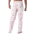 thumbnail image 4 of Domuza Easter Bunny Pajama Pants for Men Casual Stretch Waist Drawstring Pjs Trousers Comfy Loose Fit Lounge Sleepwear with Pockets White M, 4 of 5