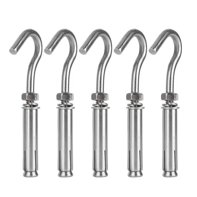 Gancho para interior y exterior, ganchos de expansión de apertura de acero inoxidable 304, tornillos de expansión, gancho de copa abierta, valor inmejorable