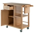 thumbnail image 6 of Winsome Wood Douglas Utility Kitchen Cart, Natural Finish, 6 of 14