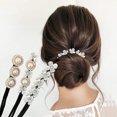 thumbnail image 4 of Miangastore Hair Bun Maker Polyester Iron Wire 3Pcs 4.9Inches Hairstyle Accessory, 4 of 9
