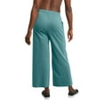 thumbnail image 4 of Hanes Originals Women's French Terry Wide Leg Cropped Pants, 4 of 6