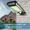 thumbnail image 2 of AlexTong Solar Street Lights Outdoor with 3 Lighting Modes 72 Led Wireless Remote Control Solar Motion Sensor Light IP65 Waterproof Solar Security Wall Light, 2 of 7