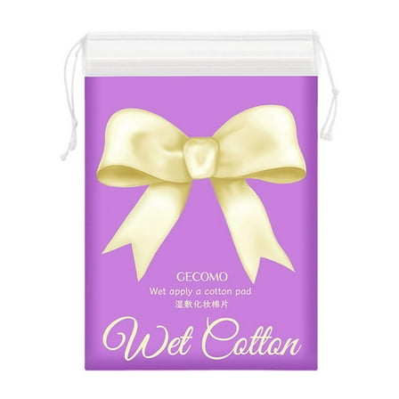 YUEYAN 200pcs GECOMO Disposable Cotton Pad Makeup Remover Cotton Pads Facial Clean