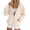 Beige, variant on Zip Up Hoodie Women Lightweight Jacket Oversized Sweatshirt Solid Color Fall Clothes Long Sleeve Loose Fit Y2K Tops