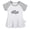 Gray Raglan Dresses, variant on Little Answered Prayer Funny Dresses For Baby, Newborn Babies Skirts, Infant Princess Dress, 0-24M Kids Graphic Clothes (Gray Raglan Dresses, 0-6 Months)