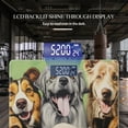 thumbnail image 3 of Bathroom Scale, Highly Accurate Digital Body Scale,Precisely Measures Weight up to 400 lbs-Oil Painting Of Various Dogs And All Smiling, 3 of 4