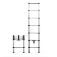 thumbnail image 1 of Escalera Ness Antiderrapante Telescópica Plegable Blanco, 1 of 5