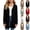 Black, variant on Chiccall Girls V Neck Button Knit Cardigan Pockets Soft Breathable Lightweight Fall Daily School Shopping Travel Outer Winter Coat for Kids