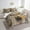 Pale Brown, variant on Erosebridal 3D Bear Bedding Sets Queen Size, Rustic Farmhouse Comforter Sets with Sheets, Woodland Animal Decor, 7-Piece