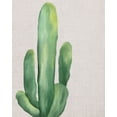 thumbnail image 2 of Bailey, Ann 15x18 Gold Ornate Wood Framed with Double Matting Museum Art Print Titled - Linen Cactus 1, 2 of 4