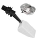 thumbnail image 4 of Flotador para Cuenco de Agua Potable de Vaca Ticfox Plástico Blanco Triangular, 4 of 10