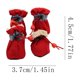 thumbnail image 3 of Botas de invierno para perros | Zapatos para mascotas con forro polar, tiras reflectantes y cordón ajustable | Protectores antideslizantes para patas de perros pequeños y medianos, 3 of 6