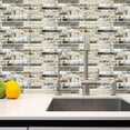 thumbnail image 4 of Ovzne Splicing Ceramic Tile Wall Sticker Bathroom Kitchen Self-adhesive Waterproof Wallpaper Wall Decoration PVC Wallpaper On Clearance, 4 of 6