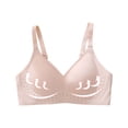 thumbnail image 5 of ATOYSOY Everyday Bra Wireless Breathable Push Up Underwear Workout Solid Color Girls Teens Seamless Crop Tops Camisoles Smoothing Comfort Bra Beige, 5 of 5