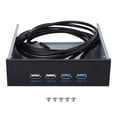 thumbnail image 2 of 4 panel Frontal de la Unidad Ócica de Puerto USB, enchufe y reproducción reproductiva de compatibilidad completa conveniente bahía de unidad Ócica para uso profesional para fines, 2 of 7