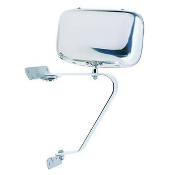 K-SOURCE H3661 Exterior Mirror- Chrome Plated - Silver
