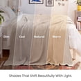 thumbnail image 4 of Joyfy Waffle Blanket - Turkish Cotton Soft Beige Blanket, 4 of 7