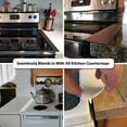thumbnail image 6 of Qiangzon 2-Pack Silicone Side Seam Covers for Stove and Countertop Gaps - Spill-Proof, Heat Resistant up to 230°C, Easy to Clean, Premium Food-Grade Silicone Gap Guards 2Pcs Stovetop Gap Strip, 6 of 9
