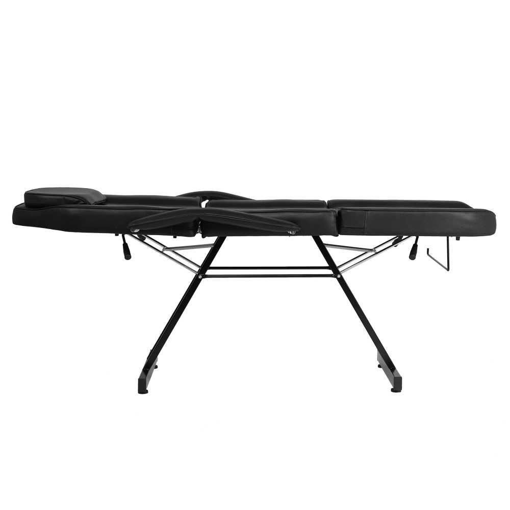Adjustable Beauty Massage Bed Tattoo Chair Stool PVC Salon SPA Body Building Massage Table - image 2 of 7